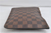 Authentic Louis Vuitton Damier Neverfull Pouch Purse Clutch LV 2766D
