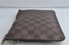 Authentic Louis Vuitton Damier Neverfull Pouch Purse Clutch LV 2766D