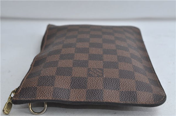 Authentic Louis Vuitton Damier Neverfull Pouch Purse Clutch LV 2766D