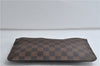 Authentic Louis Vuitton Damier Neverfull Pouch Purse Clutch LV 2766D