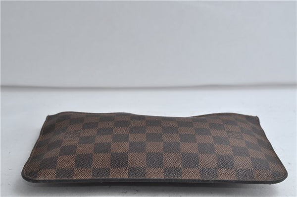 Authentic Louis Vuitton Damier Neverfull Pouch Purse Clutch LV 2766D