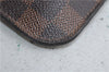 Authentic Louis Vuitton Damier Neverfull Pouch Purse Clutch LV 2766D