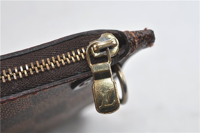 Authentic Louis Vuitton Damier Neverfull Pouch Purse Clutch LV 2766D