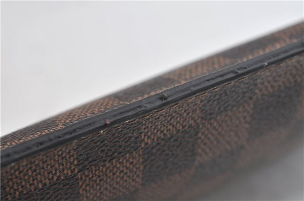 Authentic Louis Vuitton Damier Neverfull Pouch Purse Clutch LV 2766D
