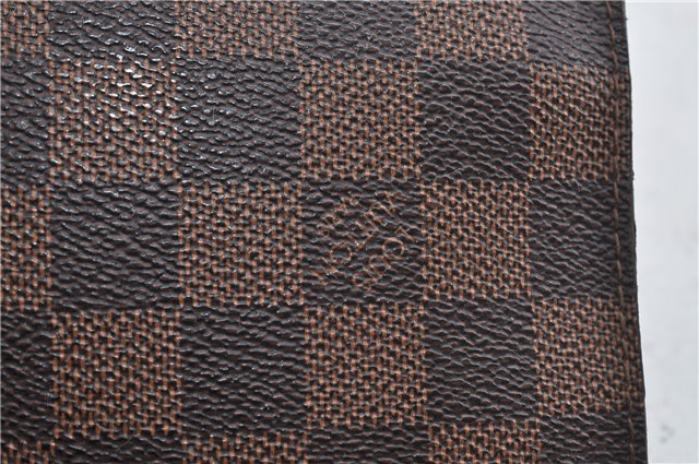 Authentic Louis Vuitton Damier Neverfull Pouch Purse Clutch LV 2766D
