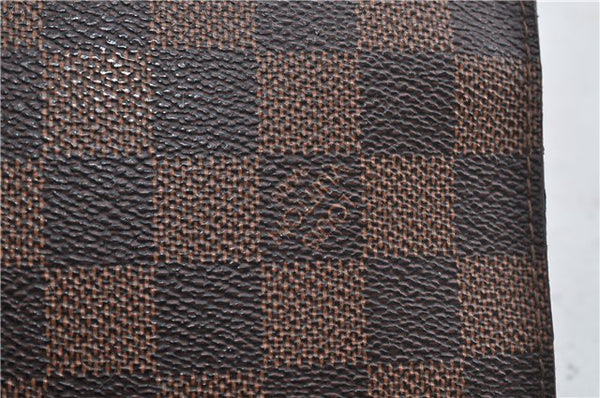 Authentic Louis Vuitton Damier Neverfull Pouch Purse Clutch LV 2766D