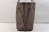 Authentic Louis Vuitton Damier Neverfull MM Shoulder Tote Bag N51105 LV 2853E