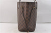 Authentic Louis Vuitton Damier Neverfull MM Shoulder Tote Bag N51105 LV 2853E