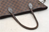 Authentic Louis Vuitton Damier Neverfull MM Shoulder Tote Bag N51105 LV 2853E