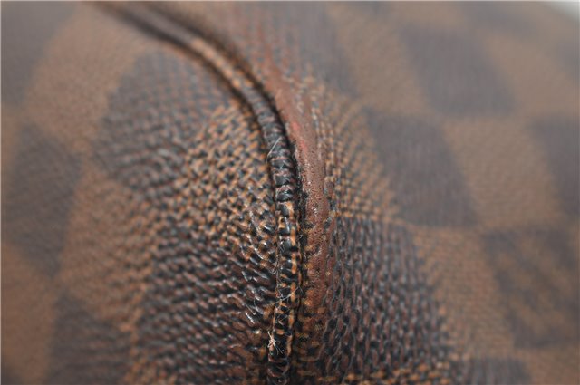 Authentic Louis Vuitton Damier Neverfull MM Shoulder Tote Bag N51105 LV 2853E