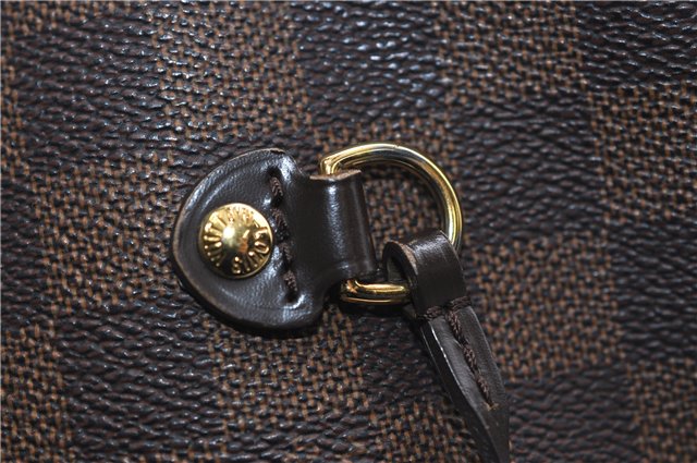 Authentic Louis Vuitton Damier Neverfull MM Shoulder Tote Bag N51105 LV 2853E