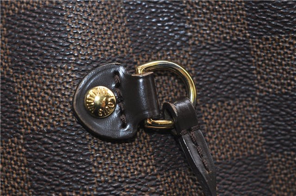 Authentic Louis Vuitton Damier Neverfull MM Shoulder Tote Bag N51105 LV 2853E