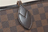 Authentic Louis Vuitton Damier Neverfull MM Shoulder Tote Bag N51105 LV 2853E