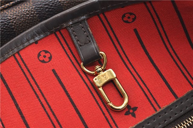 Authentic Louis Vuitton Damier Neverfull MM Shoulder Tote Bag N51105 LV 2853E