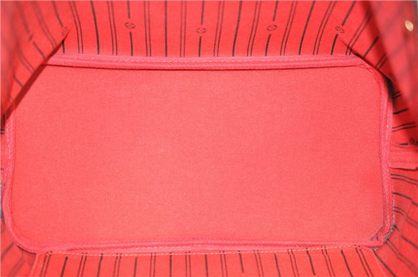 Authentic Louis Vuitton Damier Neverfull MM Shoulder Tote Bag N51105 LV 2853E