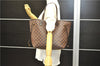 Authentic Louis Vuitton Damier Neverfull MM Shoulder Tote Bag N51105 LV 2853E
