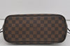 Authentic Louis Vuitton Damier Neverfull PM Shoulder Tote Bag N51109 LV 3099I