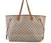 Authentic Louis Vuitton Damier Azur Neverfull GM N51108 Shoulder Tote Bag 3184I