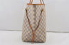 Authentic Louis Vuitton Damier Azur Neverfull GM N51108 Shoulder Tote Bag 3184I