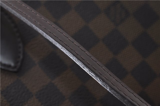 Authentic Louis Vuitton Damier Neverfull MM Tote Bag N51105 LV 3185D
