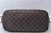 Authentic Louis Vuitton Damier Neverfull MM Tote Bag N51105 LV 3185D