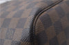 Authentic Louis Vuitton Damier Neverfull MM Tote Bag N51105 LV 3185D