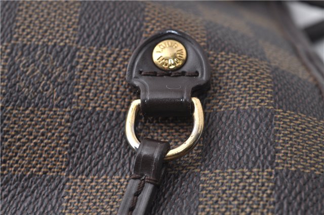 Authentic Louis Vuitton Damier Neverfull MM Tote Bag N51105 LV 3185D