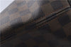 Authentic Louis Vuitton Damier Neverfull MM Tote Bag N51105 LV 3185D