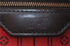 Authentic Louis Vuitton Damier Neverfull MM Tote Bag N51105 LV 3185D