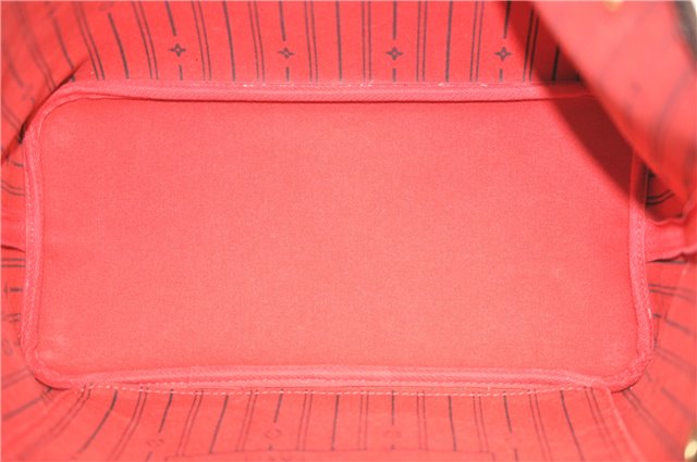 Authentic Louis Vuitton Damier Neverfull MM Tote Bag N51105 LV 3185D