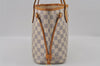 Authentic Louis Vuitton Damier Azur Neverfull PM Tote Bag N51110 LV 3328I