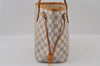 Authentic Louis Vuitton Damier Azur Neverfull PM Tote Bag N51110 LV 3328I