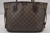 Authentic Louis Vuitton Damier Neverfull PM Shoulder Tote Bag N51109 LV 3337I