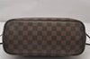 Authentic Louis Vuitton Damier Neverfull PM Shoulder Tote Bag N51109 LV 3337I