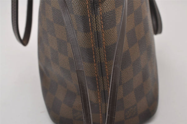 Authentic Louis Vuitton Damier Neverfull PM Shoulder Tote Bag N51109 LV 3337I