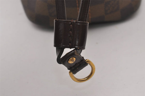 Authentic Louis Vuitton Damier Neverfull PM Shoulder Tote Bag N51109 LV 3337I