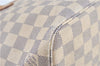 Authentic Louis Vuitton Damier Azur Neverfull PM Tote Bag N51110 LV 3594A