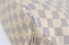 Authentic Louis Vuitton Damier Azur Neverfull PM Tote Bag N51110 LV 3594A