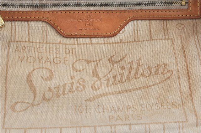 Authentic Louis Vuitton Damier Azur Neverfull PM Tote Bag N51110 LV 3594A