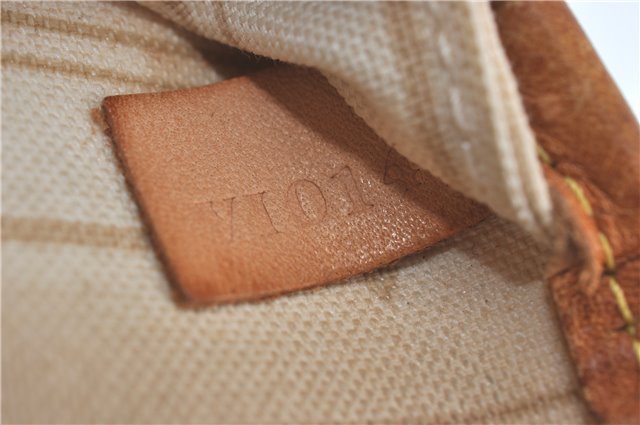 Authentic Louis Vuitton Damier Azur Neverfull PM Tote Bag N51110 LV 3594A