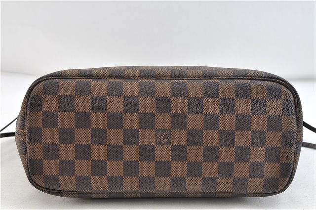 Authentic Louis Vuitton Damier Neverfull PM Tote Bag N51109 LV 3771D