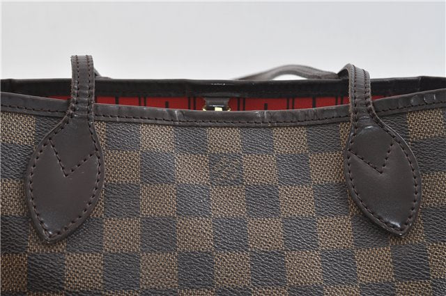 Authentic Louis Vuitton Damier Neverfull PM Tote Bag N51109 LV 3771D