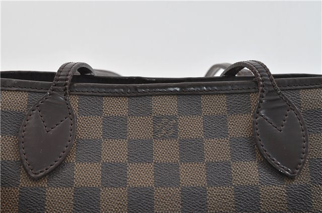 Authentic Louis Vuitton Damier Neverfull PM Tote Bag N51109 LV 3771D