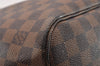 Authentic Louis Vuitton Damier Neverfull MM Shoulder Tote Bag N51105 LV 3995I