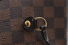 Authentic Louis Vuitton Damier Neverfull MM Shoulder Tote Bag N51105 LV 3995I