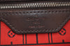 Authentic Louis Vuitton Damier Neverfull MM Shoulder Tote Bag N51105 LV 3995I