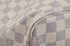 Authentic Louis Vuitton Damier Azur Neverfull GM N51108 Shoulder Tote Bag 4254I