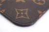 Authentic Louis Vuitton Monogram Neverfull Pouch Purse Clutch Bag Pink LV 4287E