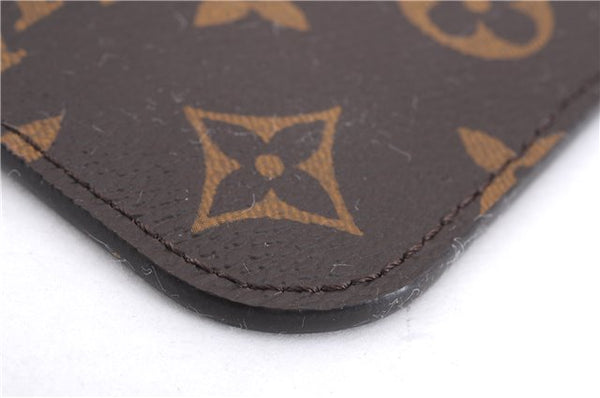 Authentic Louis Vuitton Monogram Neverfull Pouch Purse Clutch Bag Pink LV 4287E