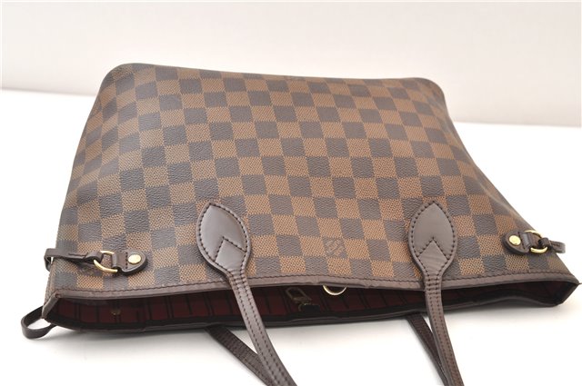 Authentic Louis Vuitton Damier Neverfull PM Shoulder Tote Bag N51109 LV 4295F